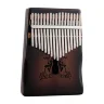 Калімба Hluru Huashu KHL17 Deer Mahogany Brown (17 нот, червоне дерево)