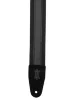 Ремінь для гітари Levy’s MC2CG-BLK-BLK Cotton Combo Series (Black/Black)