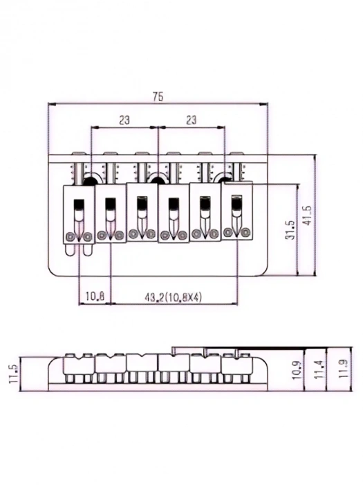 Бридж Бридж Paxphil BN015 (Chrome)