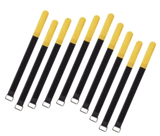 RockBoard RBO CAB TIE 300 YE - Cable Ties, 10 pcs., Medium - Yellow