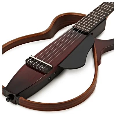 Silent гітара Yamaha SLG200N (Crimson Red Burst)