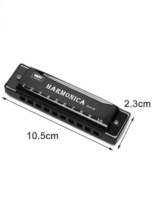 Губна гармоніка Губна гармоніка Overtone HAR10 Silver