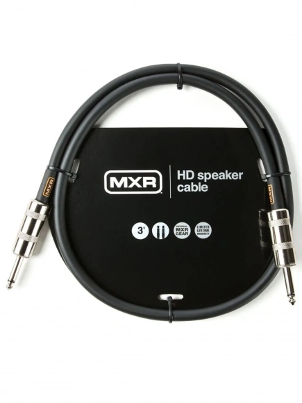 Кабель MXR DCSTHD3 MXR High Definition TS Speaker Cable - 3 FT Кабель MXR DCSTHD3 MXR High Definition TS Speaker Cable - 3 FT