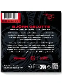 Dunlop BIG1268 Björn Gelotte Artist-Selected Custom 12-68