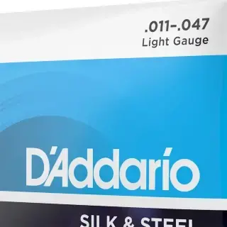 D'Addario EJ40 Silk & Steel Folk Regular Light 11-47