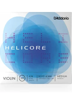 D'Addario H310 4/4M Helicore Violin String Set 4/4 Scale Medium Tension