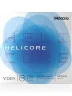 Струни для скрипки D'Addario H310 4/4M Helicore Violin String Set 4/4 Scale Medium Tension