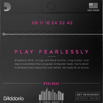 Струни D'Addario NYXL0942 NYXL Electric Super Light 09-42