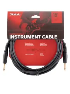D'Addario PW-G-15 Custom Series Instrument Cable (4.5m)