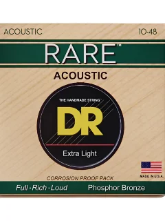DR RPL-10 Rare Acoustic Phosphor Bronze Extra Light 10-48