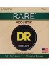 Струни DR RPL-10 Rare Acoustic Phosphor Bronze Extra Light 10-48