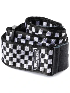 Dunlop D3831BK Classic Black/White Check Strap