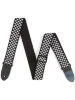 Ремінь для гітари Dunlop D3831BK Classic Black/White Check Strap