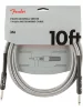Інструментальний кабель Fender Cable Professional Series 10' White Tweed