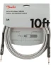 Інструментальний кабель Fender Cable Professional Series 10' White Tweed