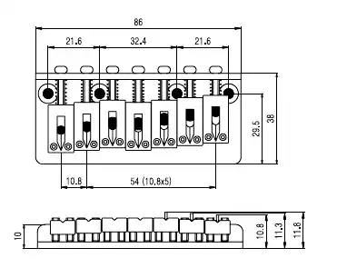 Бридж Paxphil BN071 (Black) Бридж Paxphil BN071 (Black)