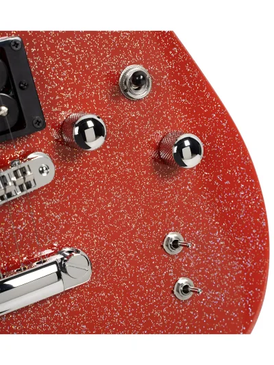 Електрогітара Cort MBM-2H Sustainiac (Red Sparkle)