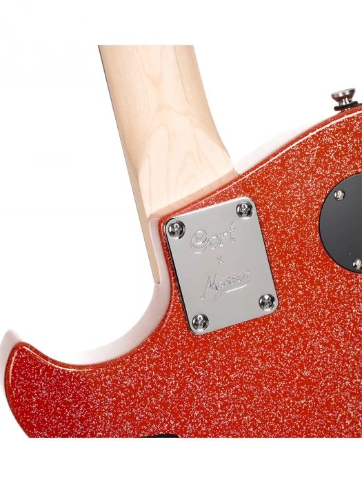 Електрогітара Електрогітара Cort MBM-2H Sustainiac (Red Sparkle)