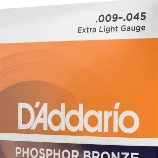 D'addario EJ41 Phosphor Bronze 12-String Extra Light 9-45