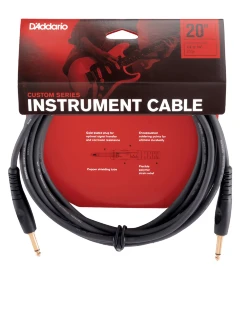 D'Addario PW-G-20 Custom Series Instrument Cable (6m)