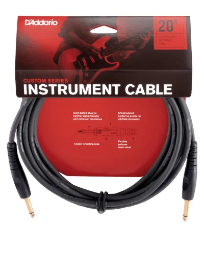 Інструментальний кабель D'Addario PW-G-20 Custom Series Instrument Cable (6m)