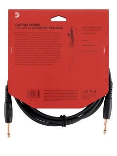 D'Addario PW-G-20 Custom Series Instrument Cable (6m)