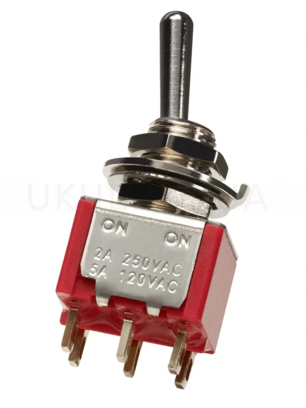 Перемикач Dimarzio EP1106 DPDT Mini Switch - 2 Position