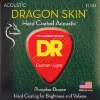 Струни DR DSA-11 Dragon Skin Acoustic Custom Light 11-50