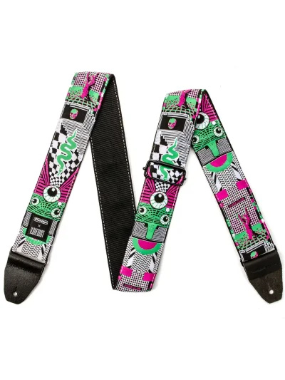 Ремінь для гітари Dunlop ILD14 Ilovedust Mnemonic Fuzz Strap
