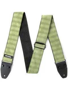 Dunlop D6710 Jacquard Hexagon Echo Olive Strap