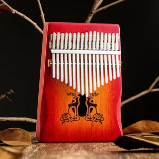 Hluru Huashu KHL17 Deer Mahogany Red (17 нот, червоне дерево)