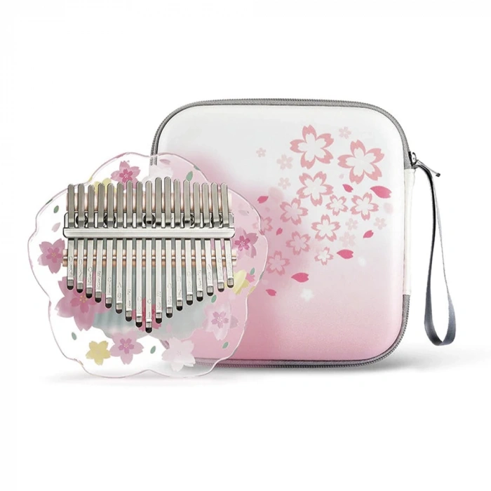 Калімба Калімба Hluru Huashu KHTG17 Transparent Green Sakura Acrylic