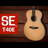 Електро-акустична гітара Електро-акустична гітара PRS SE T40E (Natural)