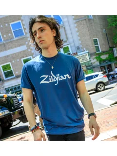 Zildjian Classic Logo Slate T-Shirt Small