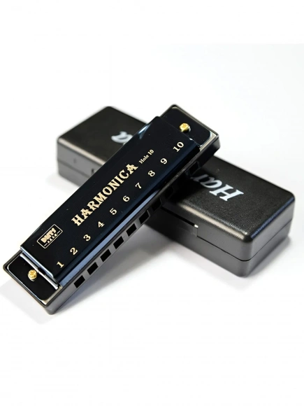 Губная гармоника Overtone HAR10 Black