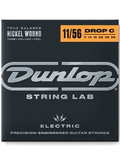 Струни Dunlop DEN1156DC Nickel Wound Electric 11-56 | Drop C