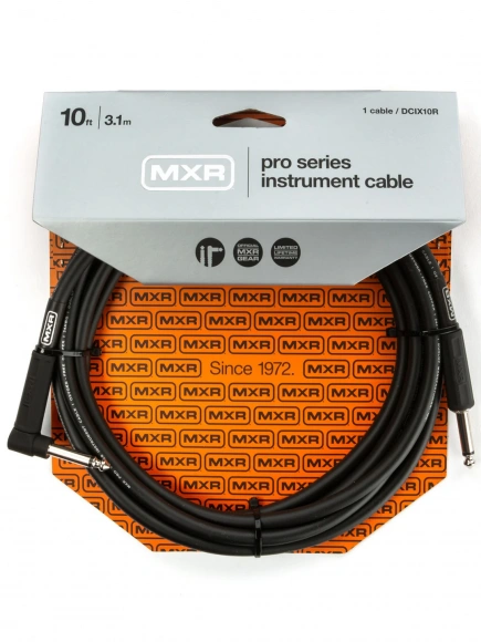 Кабель MXR DCIX10R Pro Series Instrument Cable Straight/Right (3m)