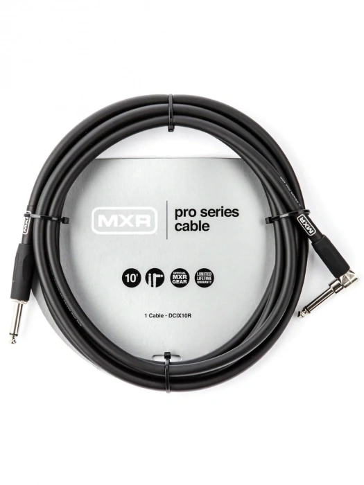 Кабель Кабель MXR DCIX10R Pro Series Instrument Cable Straight/Right (3m)