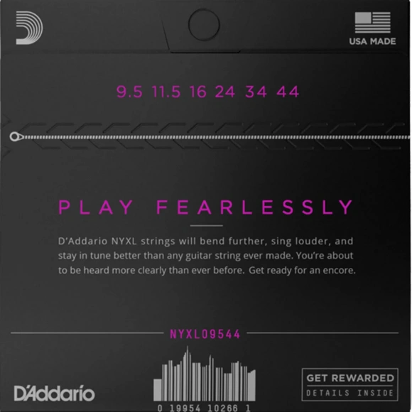 Струни D'Addario NYXL09544 NYXL Electric Super Light Plus 09.5-44