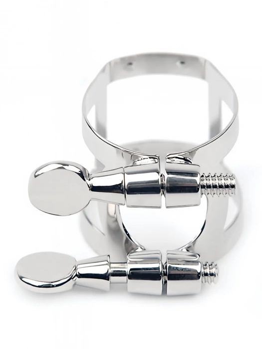 D'Addario RTS1N Rico Ligature & Cap for Tenor Sax Hard Rubber-Style Nickel-Plated