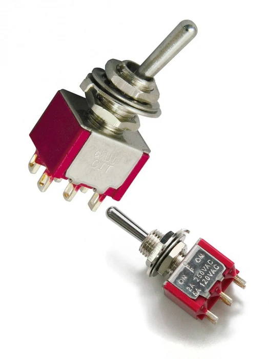 Dimarzio EP1107 DPDT Mini Switch - 3 Position (On/Off/On)