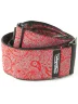 Ремінь для гітари Dunlop D6711 Jacquard Paisley Red Strap