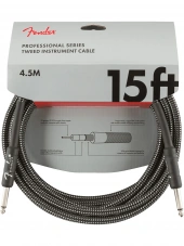 Fender Cable Professional Series 15' Grey Tweed Fender Cable Professional Series 15' Grey Tweed