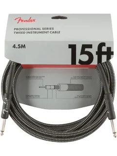 Fender Cable Professional Series 15' Grey Tweed
