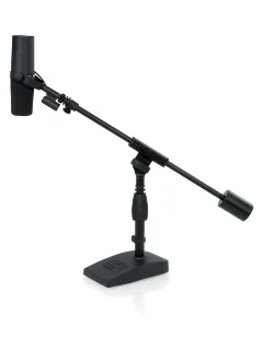 Gator Frameworks GFW-MIC-0822 Telescoping Boom Mic Stand Podcasting & Bass Drum