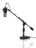 Мікрофонна стійка Gator Frameworks GFW-MIC-0822 Telescoping Boom Mic Stand Podcasting & Bass Drum