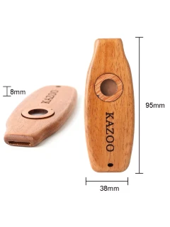 Overtone Wooden Kazoo Oval