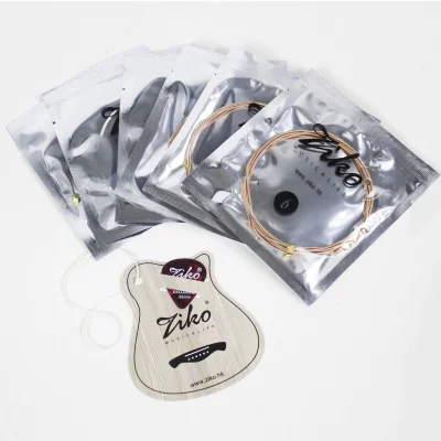 Струни ZIKO DTP-012 Coating Phosphor Bronze Titanium Core 12-53