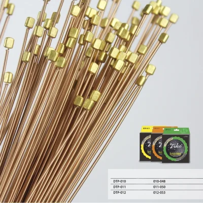 Струни ZIKO DTP-012 Coating Phosphor Bronze Titanium Core 12-53