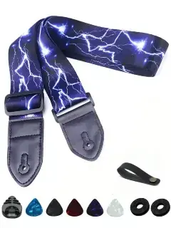 Набір для гітаріста ремінь і аксесуари - Lightning